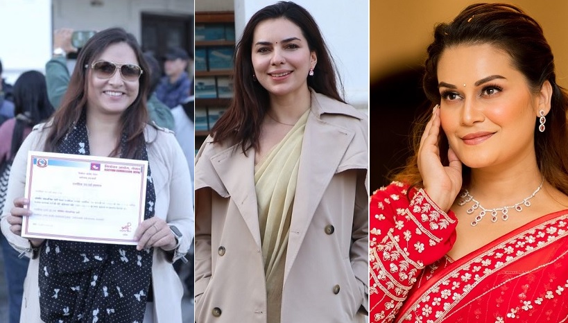 nisha adhikari, reema biswokarma and alija gautam